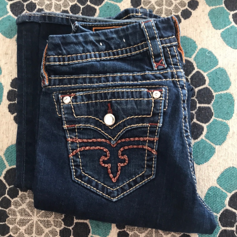 Size 27 Rock Revival Bootcut Jeans